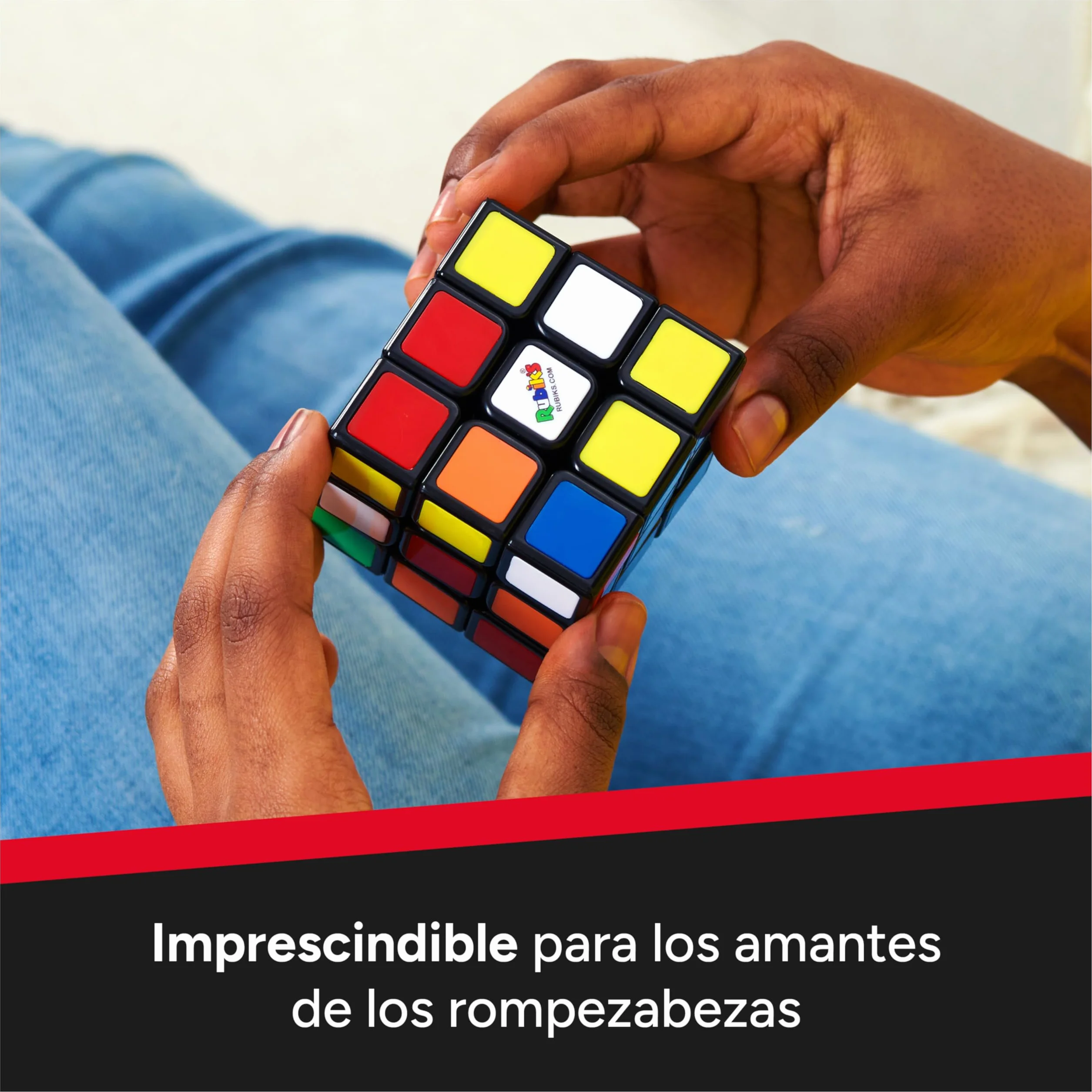 Rubiks Speed Cube - Cubo de Rubik Rápido Rompecabezas para Adultos y Niños 8 Años+