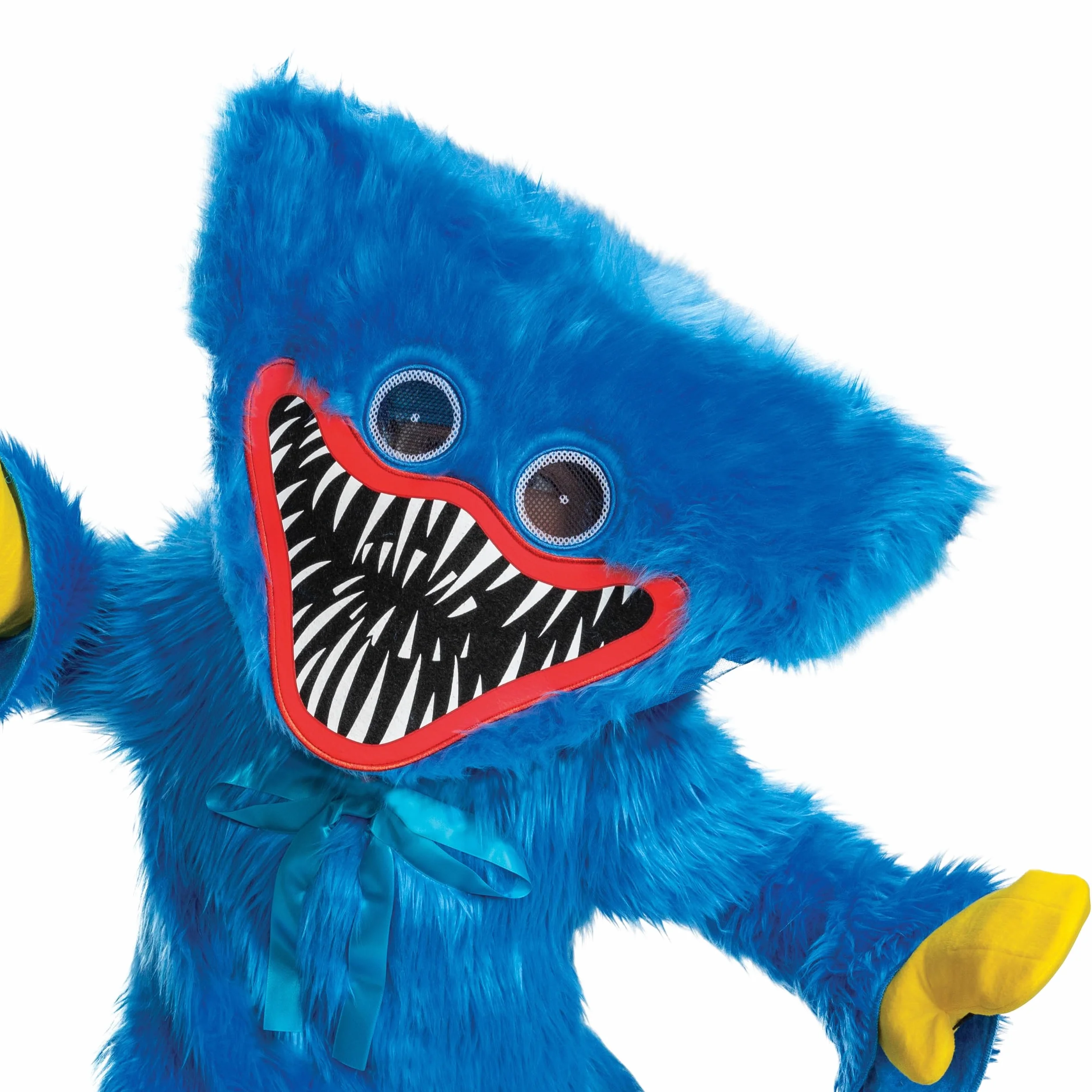 Huggy Wuggy - Disfraz oficial de Poppy Playtime Deluxe para niños con tocado