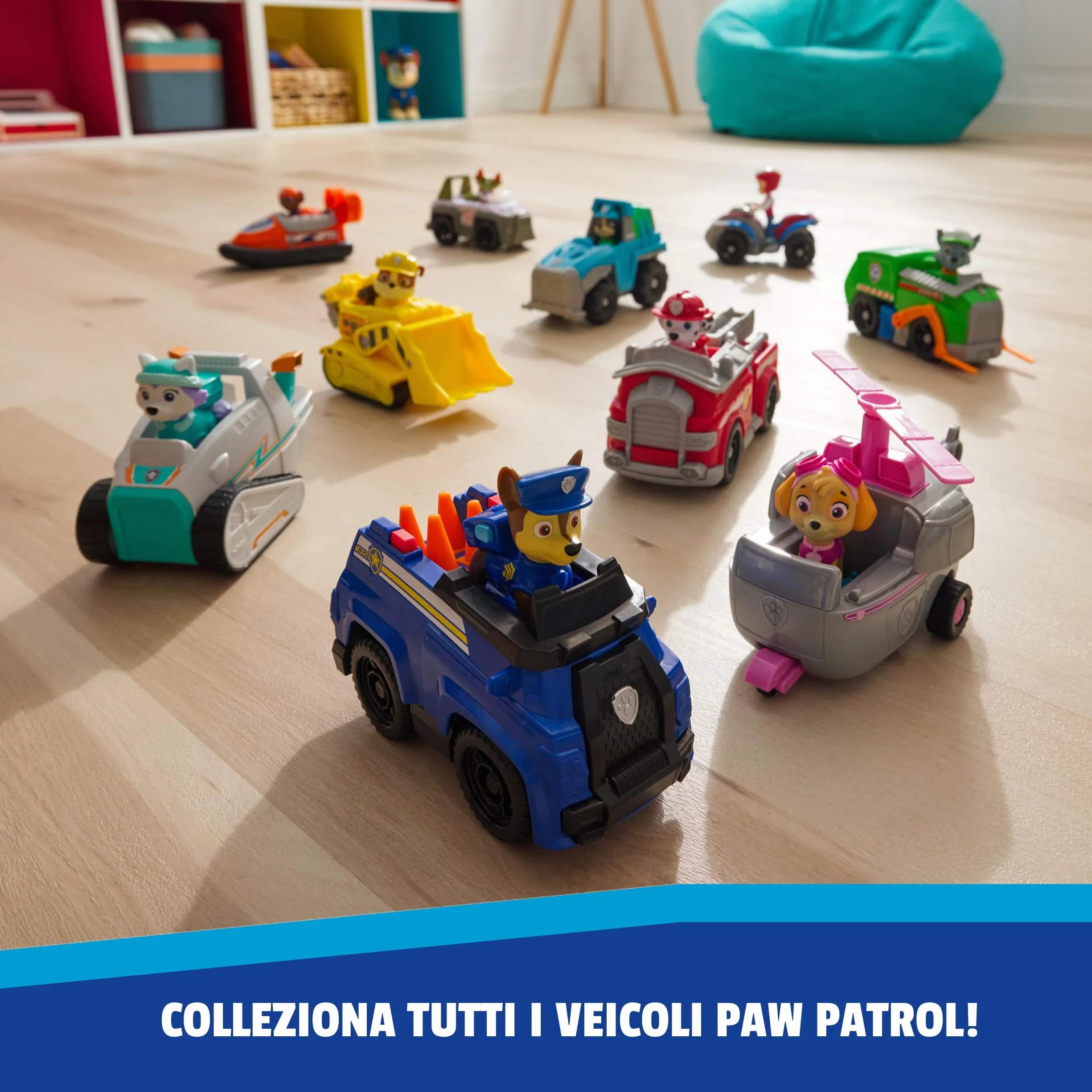 Paw Patrol Patrulla Canina - Moto Juguete Quad de Rescate Y Figura Ryder Juguetes Niños 3 Años + - Regalo Niños 3 Años - Patrulla Canina Juguetes