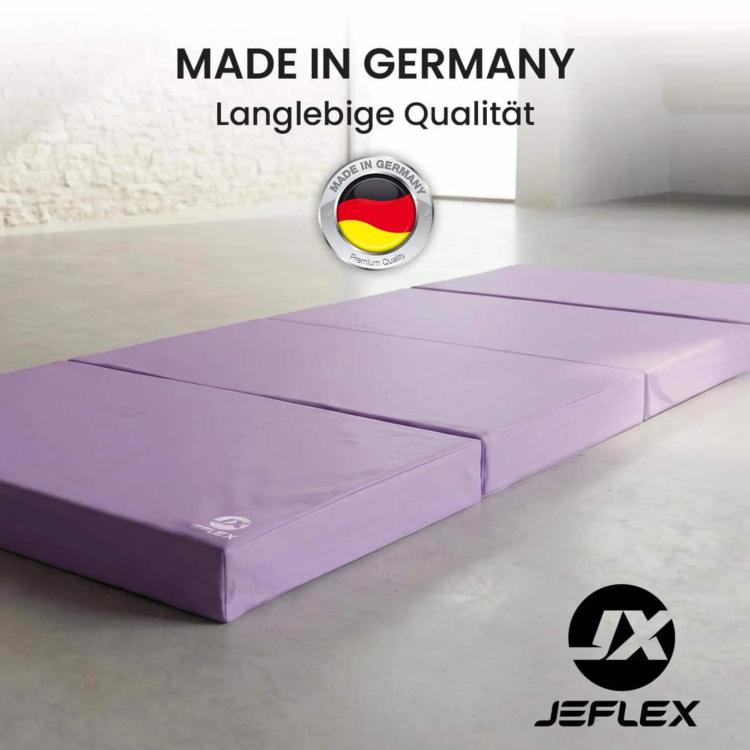 Colchoneta plegable Gimnasia 200 x 100 x 8 cm Jeflex Esterilla de yoga