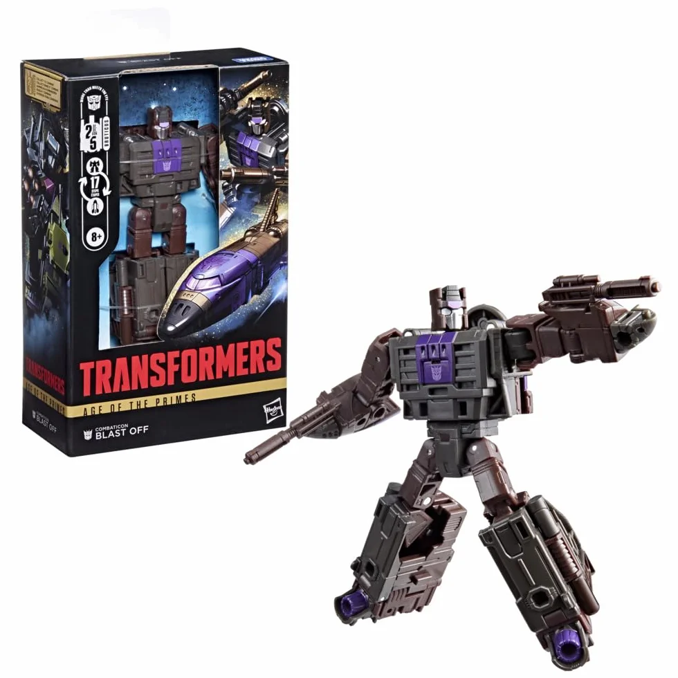 Transformers Age of The Primes, Deluxe Class, Figura de acción de Combaticon Blast Off