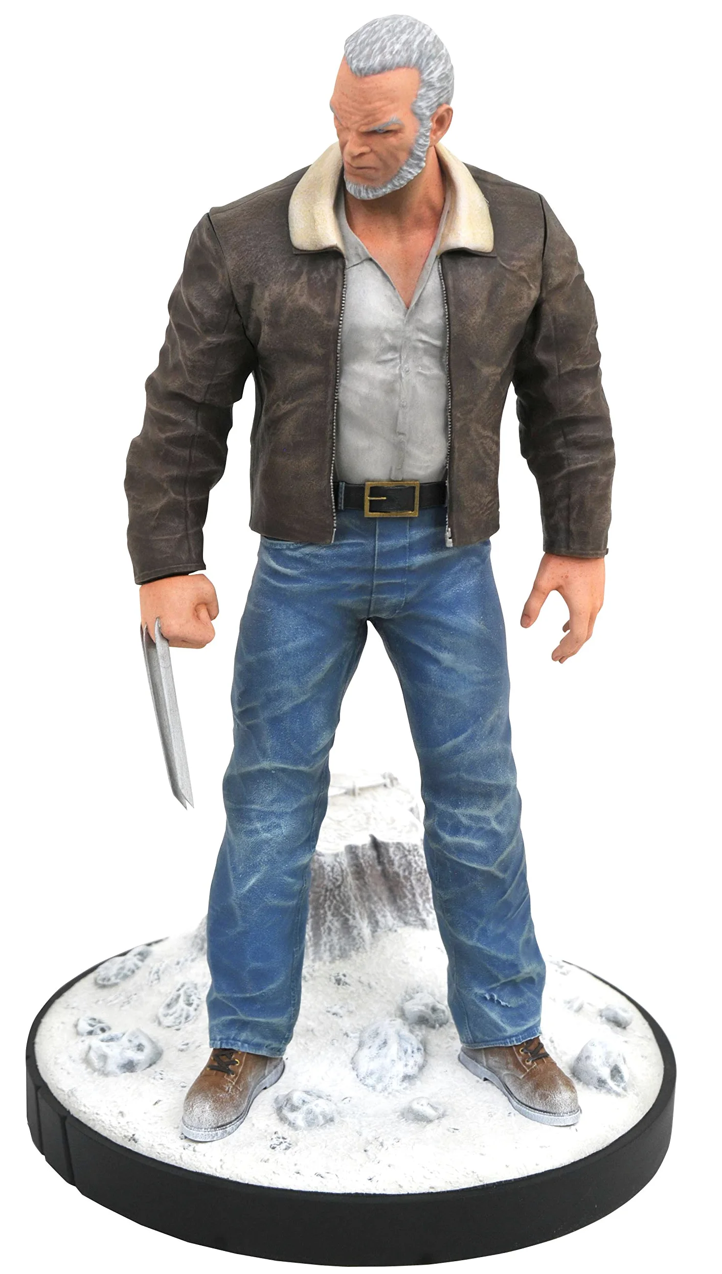 Diamond Viejo Logan Estatua Resina 23 cm Marvel Comic Premier Collection
