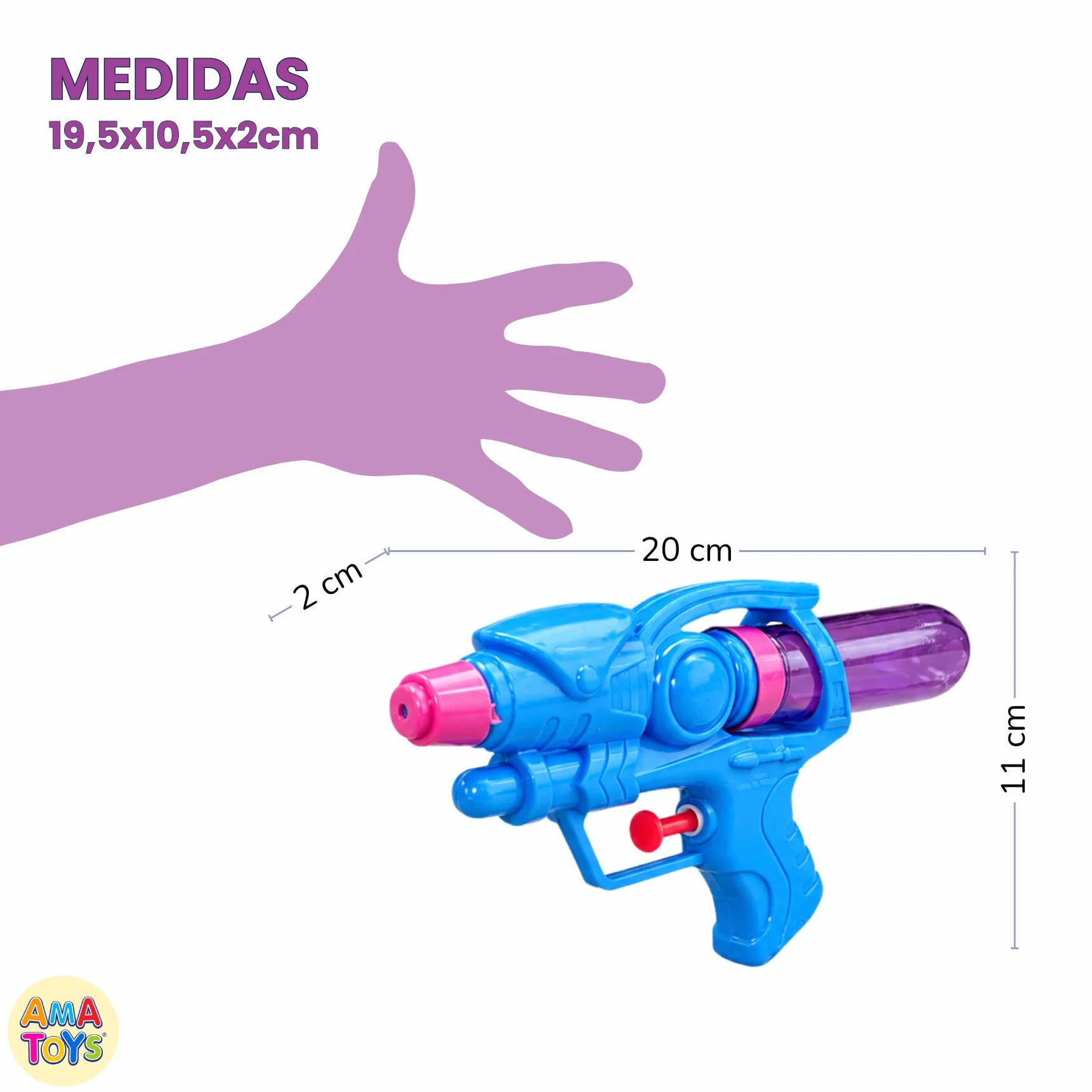 Pack de 36 Mini Pistolas de Agua para Niños - Juguete de Verano para Playa, Piscina y Jardín