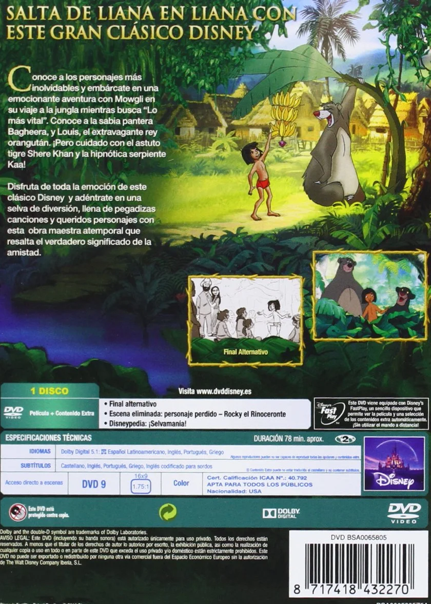 El Libro De La Selva 2014