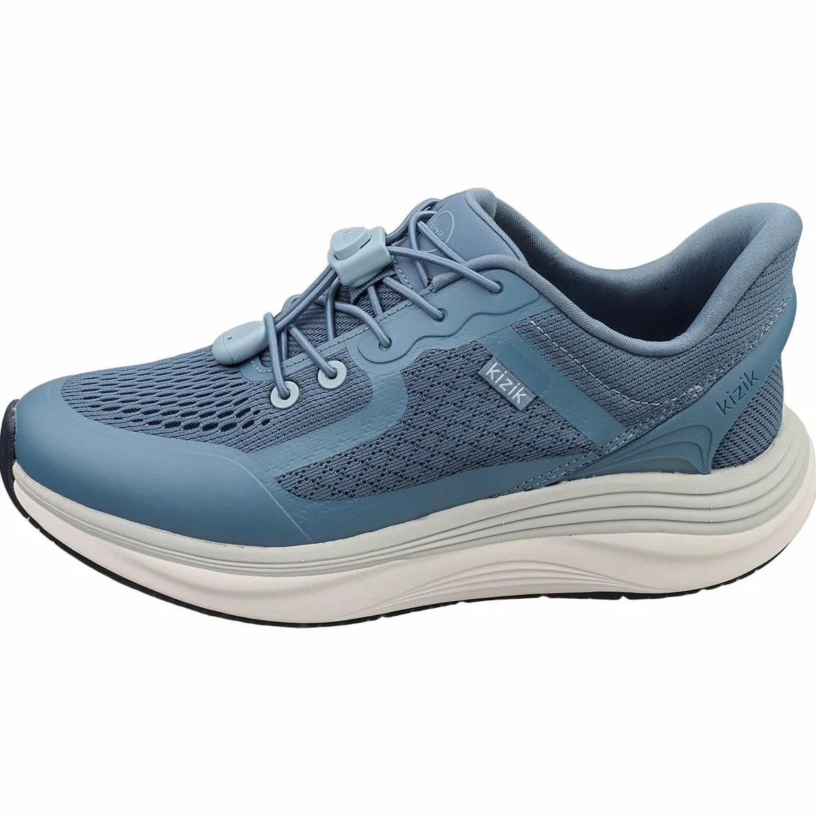 Kizik London Zapatos para mujer con soporte de arco, parte superior de malla transpirable, ancho regular