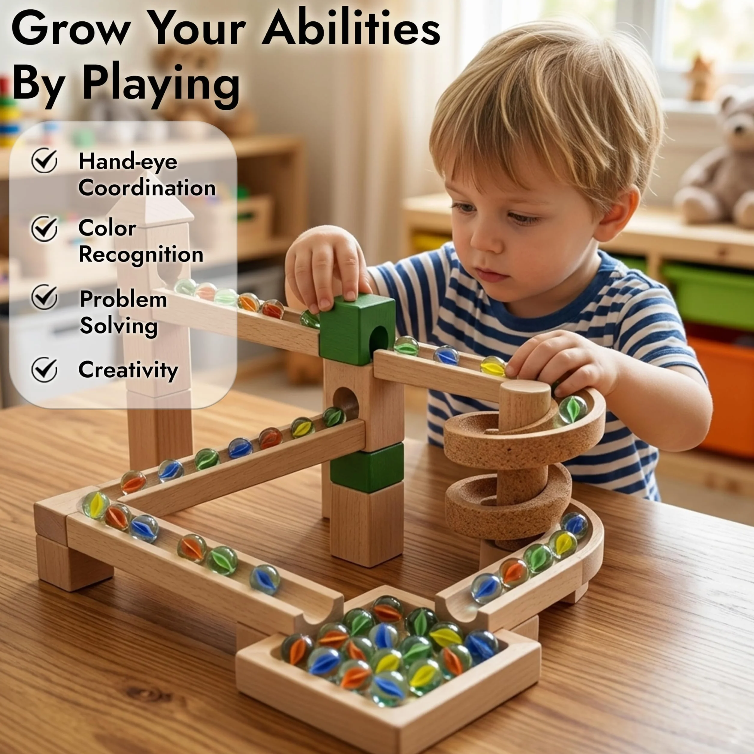 ARSUK Canicas de Cristal 70-80 Pedazos Mármoles de Cristal Coloridos, Juguetes de Bolas de Canicas para Juguetes de la Decoración, Consolas de Juegos, Juego de niños