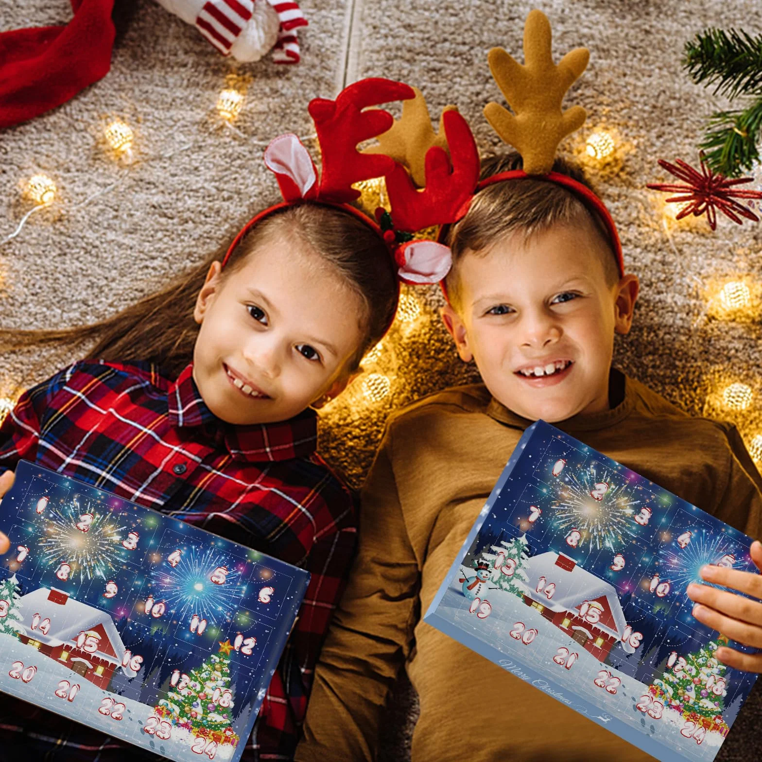 GEEKEO Calendario Adviento 2025 para Niño y Adultos Rompecabezas de Metal con 24 Sorpresas, Christmas Calendario Adviento Regalo para Niños y Niñas