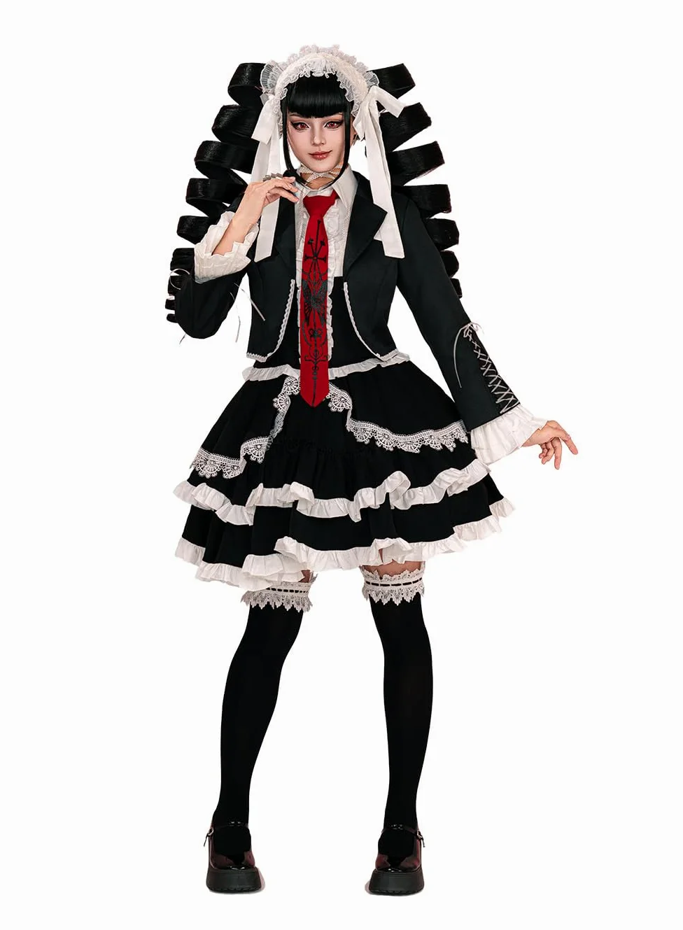 OSIAS Mujer Juego Anime Celestia Ludenberg Disfraz Cosplay Mejorado