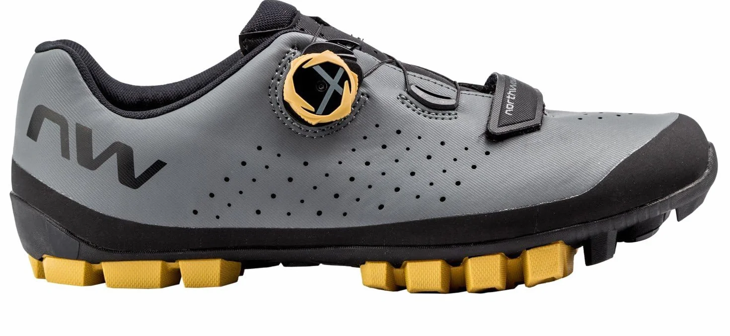 Northwave Hammer Plus Zapatillas de Ciclismo MTB Hombre Mountain Bike XC Trail Calzado Bici Off-Road Doble Sistema de Ajuste Suela Reforzada
