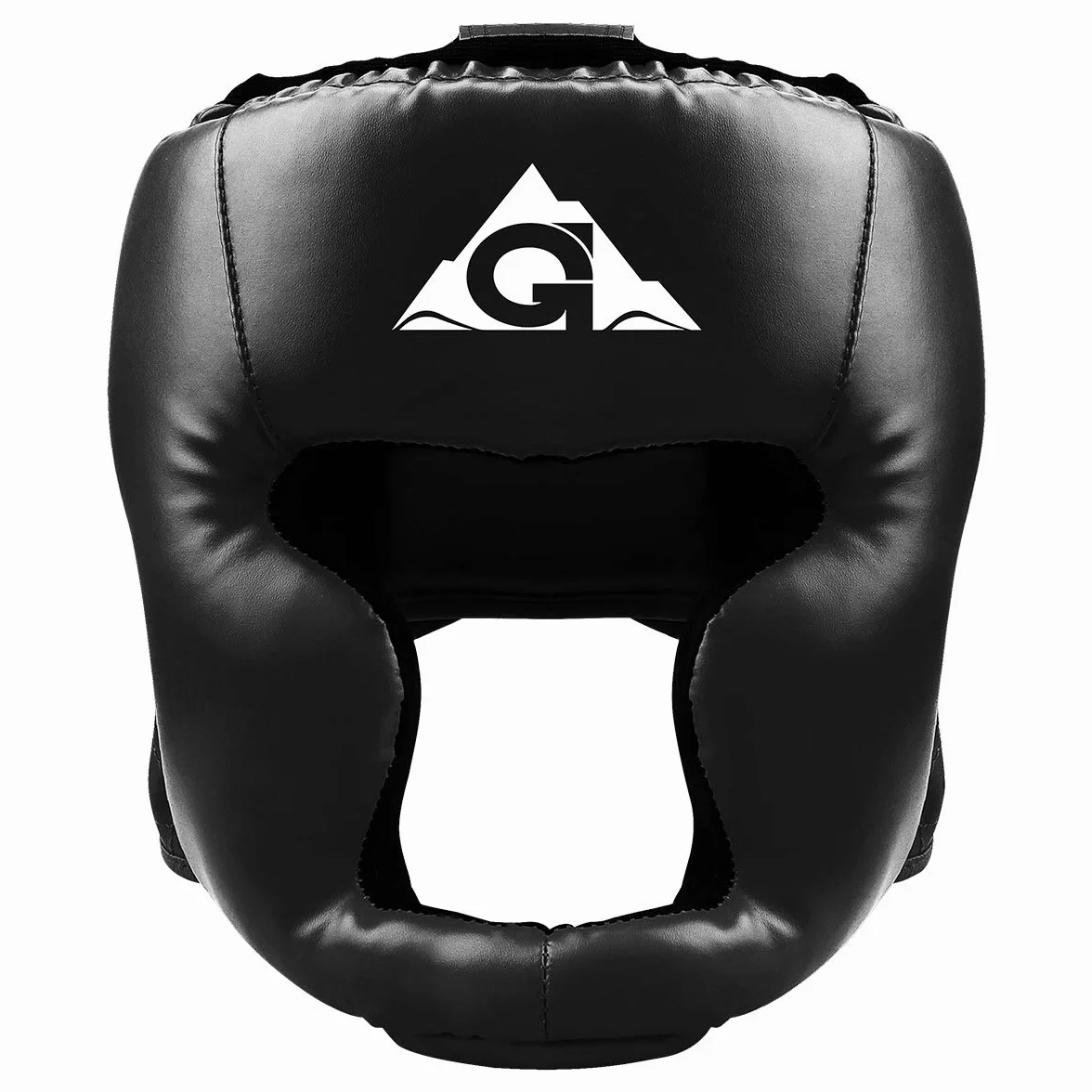 GROOFOO Casco de Boxeo para niños y Adultos, Protector con Parte Superior de Malla para Kickboxing, MMA, Muay Thai, Sparring, Rojo L/XL