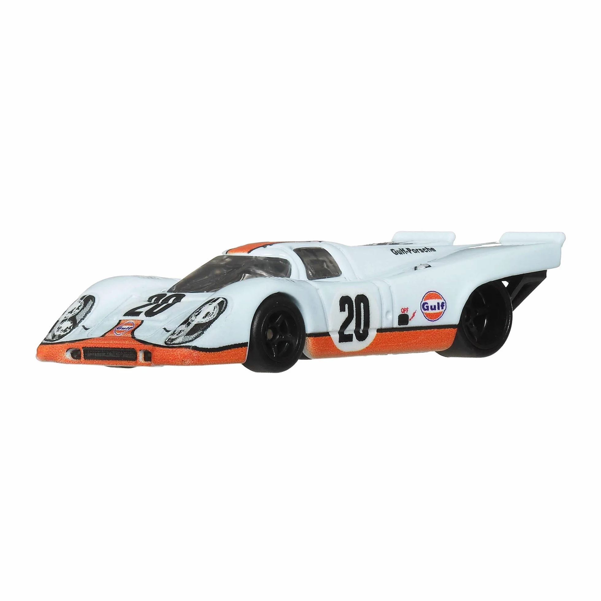 Hot Wheels Porsche 917 K, Coche de Juguete Premium a Escala 1:64, con neumáticos Real Riders y Carrocería y Chasis Metal/Metal, JKF03