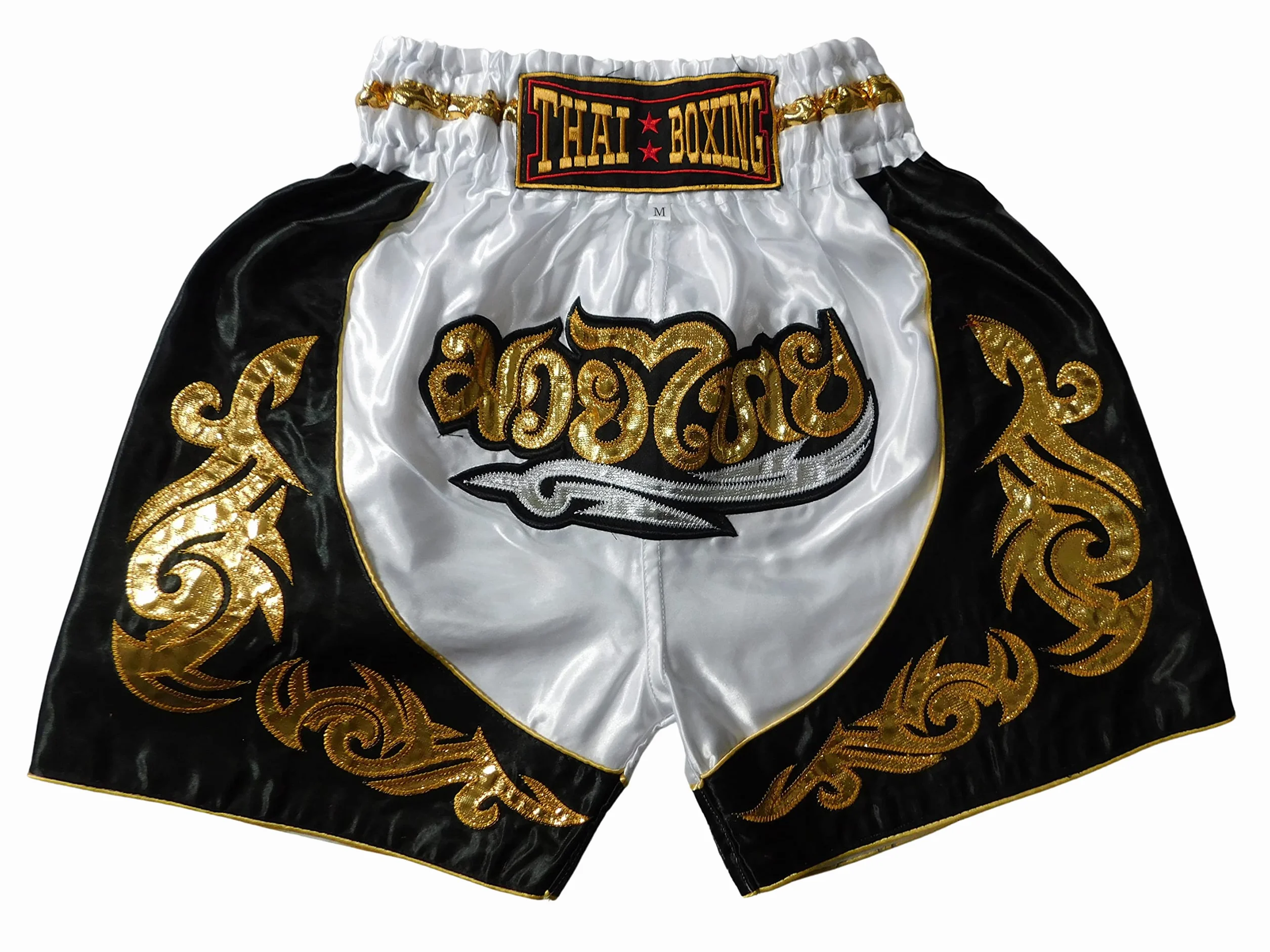 Pantalón Corto de Muay Thai Boxeo MMA Kickboxing para Niños Tamaño M Entrenamiento Deporte