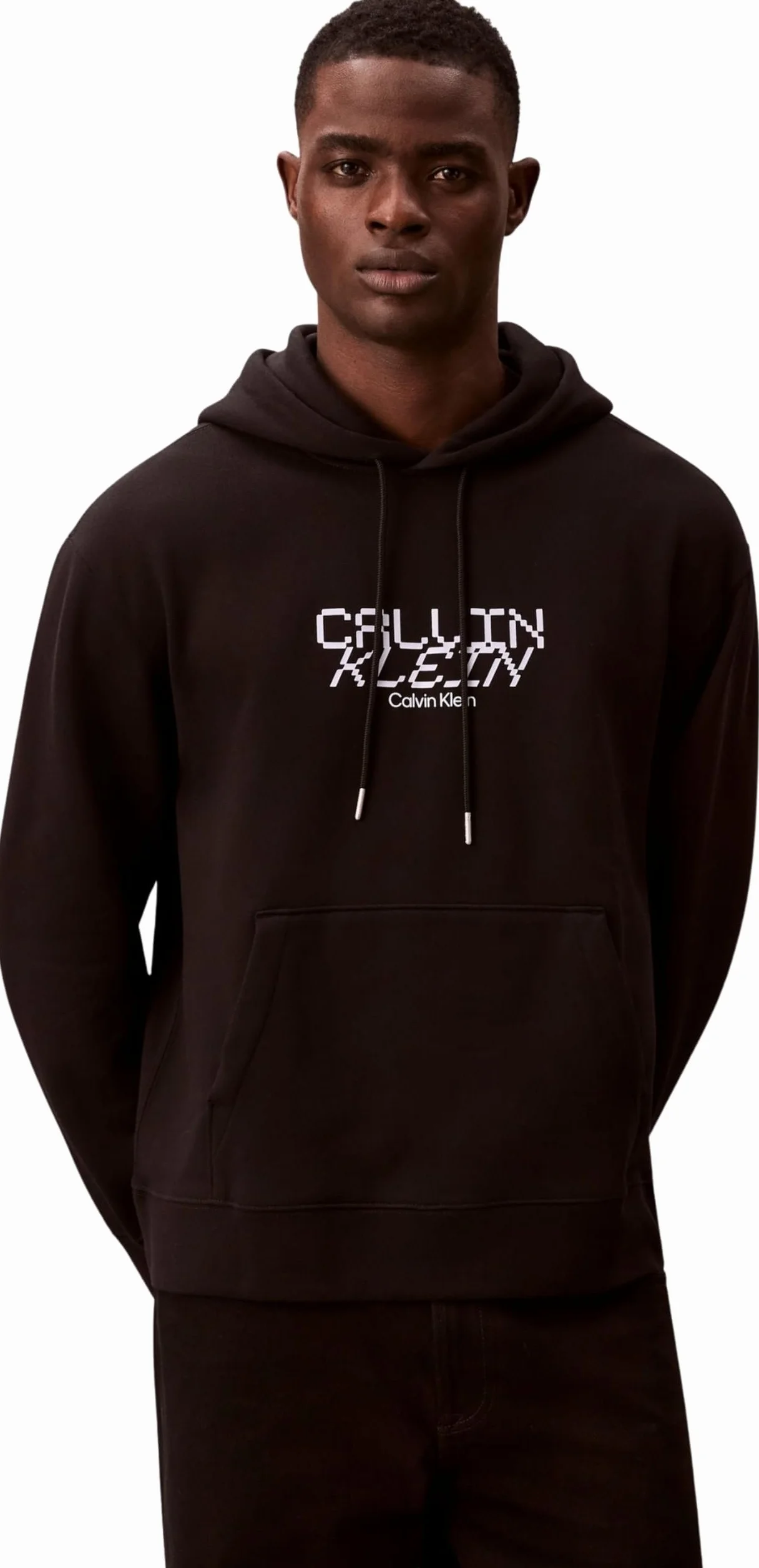 Calvin Klein Sudadera Hombre LS 350fleece Calvin Tech Graphic