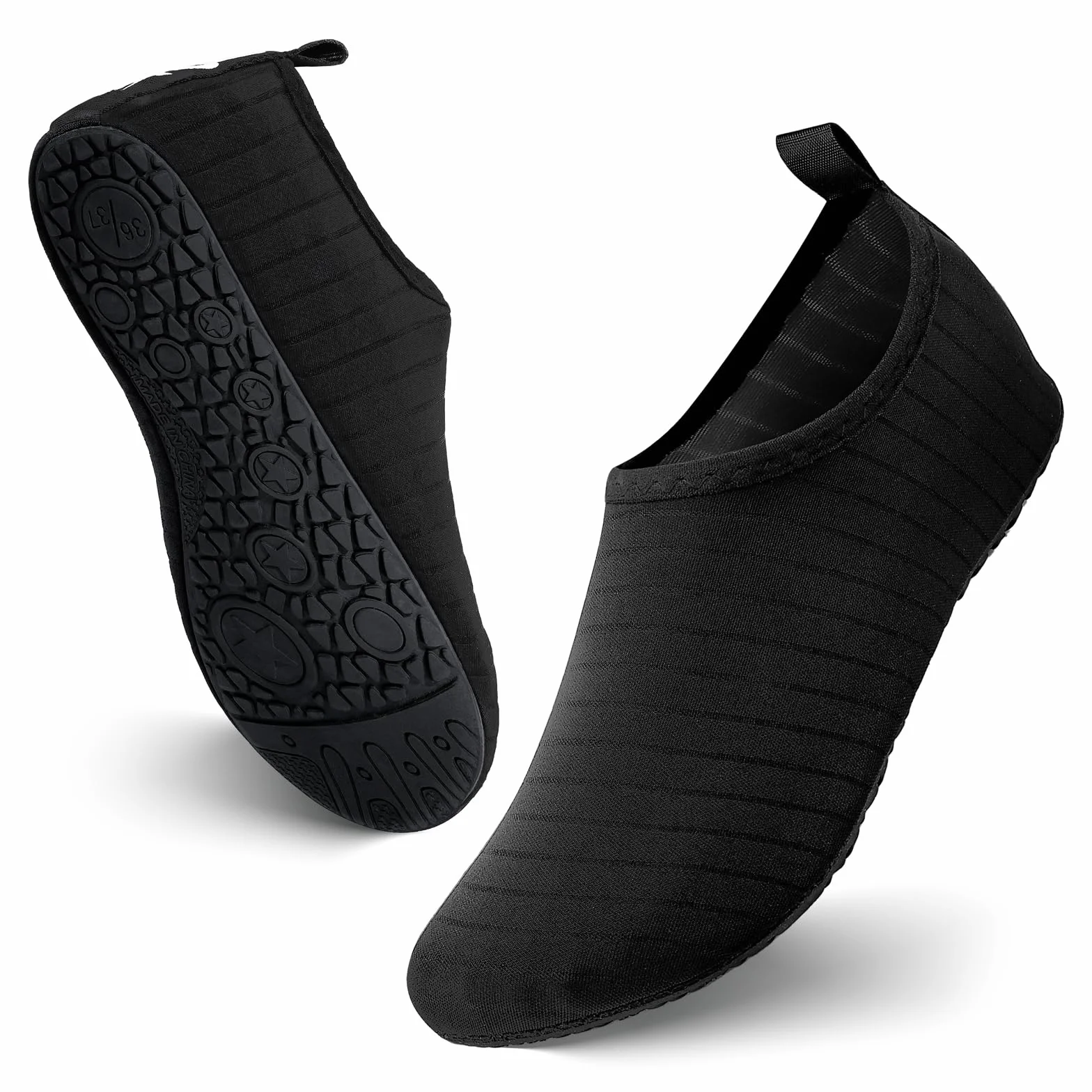 JOTO Escarpines Acuáticos Unisex Secado Rápido Zapatillas de Natación Surf Descalzos