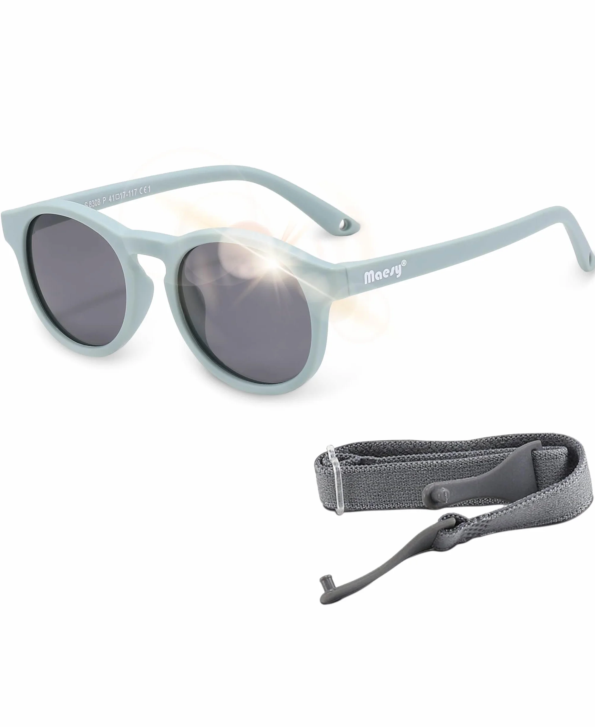 Gafas de Sol Polarizadas UV400 para Bebé y Niño 1-3 Años Montura Flexible Bowi