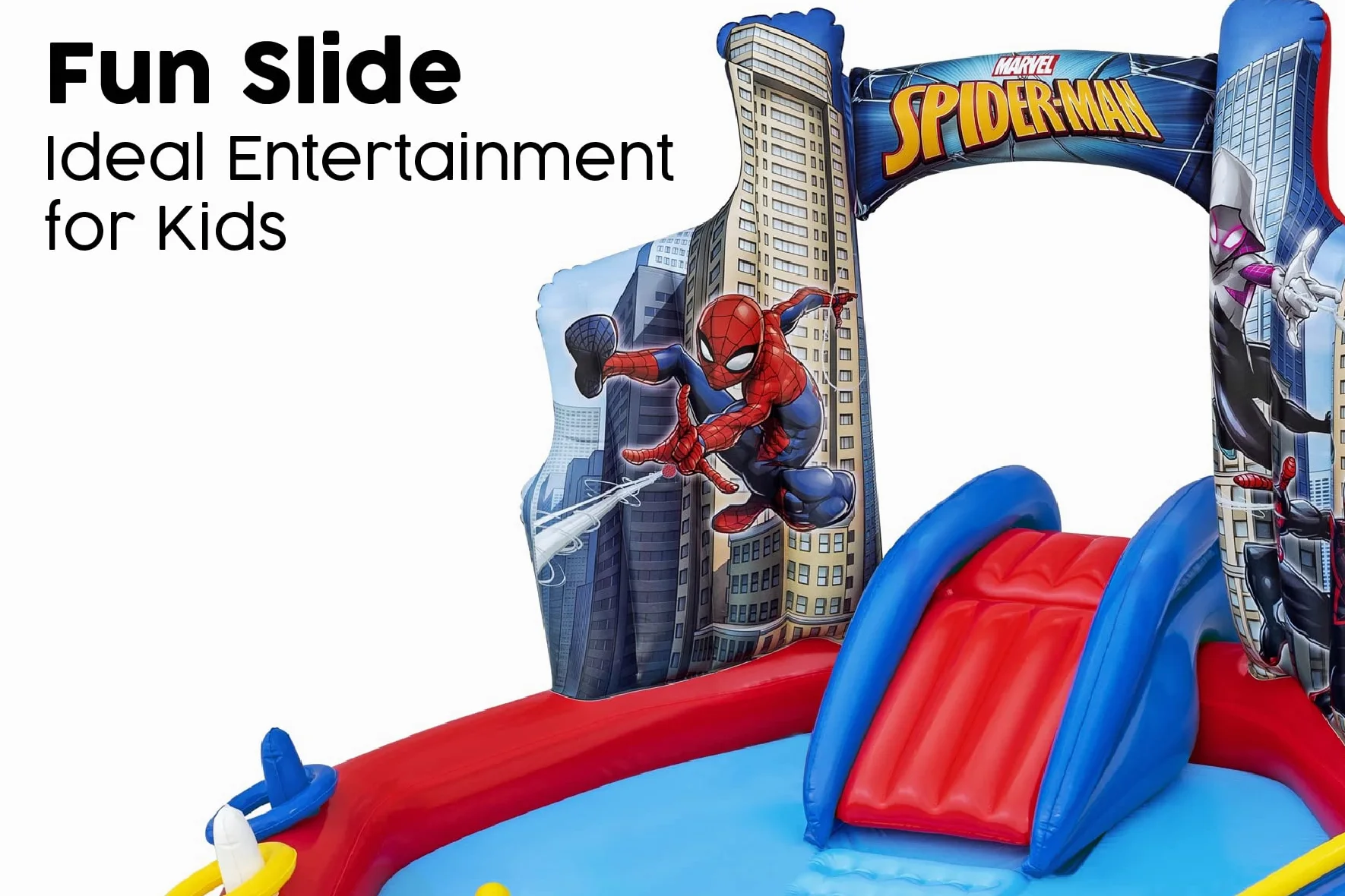 6'11" x 6'9" x 50"/2.11m x 2.06m x 1.27m Play Center