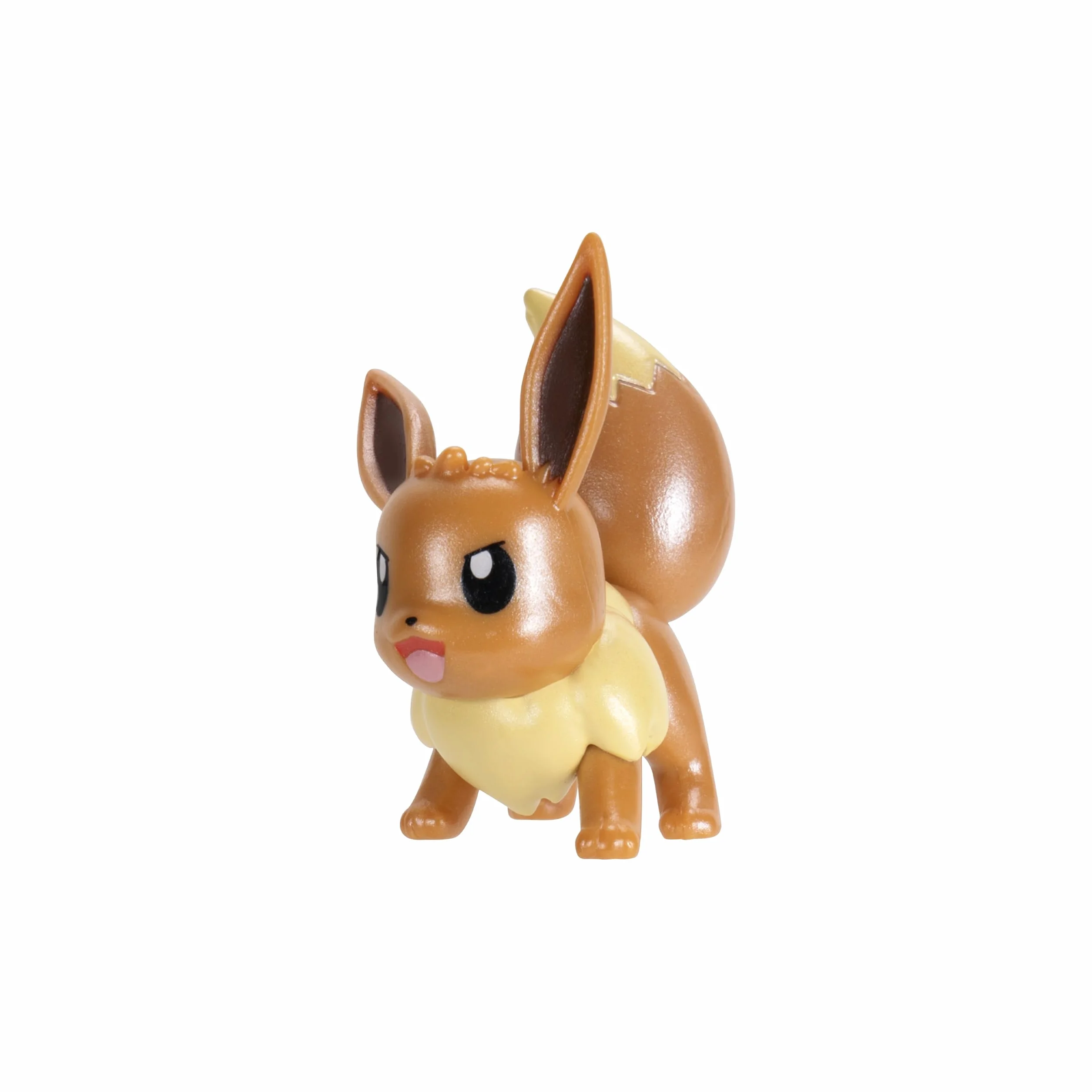 Pokémon Pack evolución Select - Incluye una Figura Eevee de 5 cm, además de Las Figuras de Batalla Leafeon, Glaceon y Sylveon de 7,5 cm, con Acabado Exclusivo