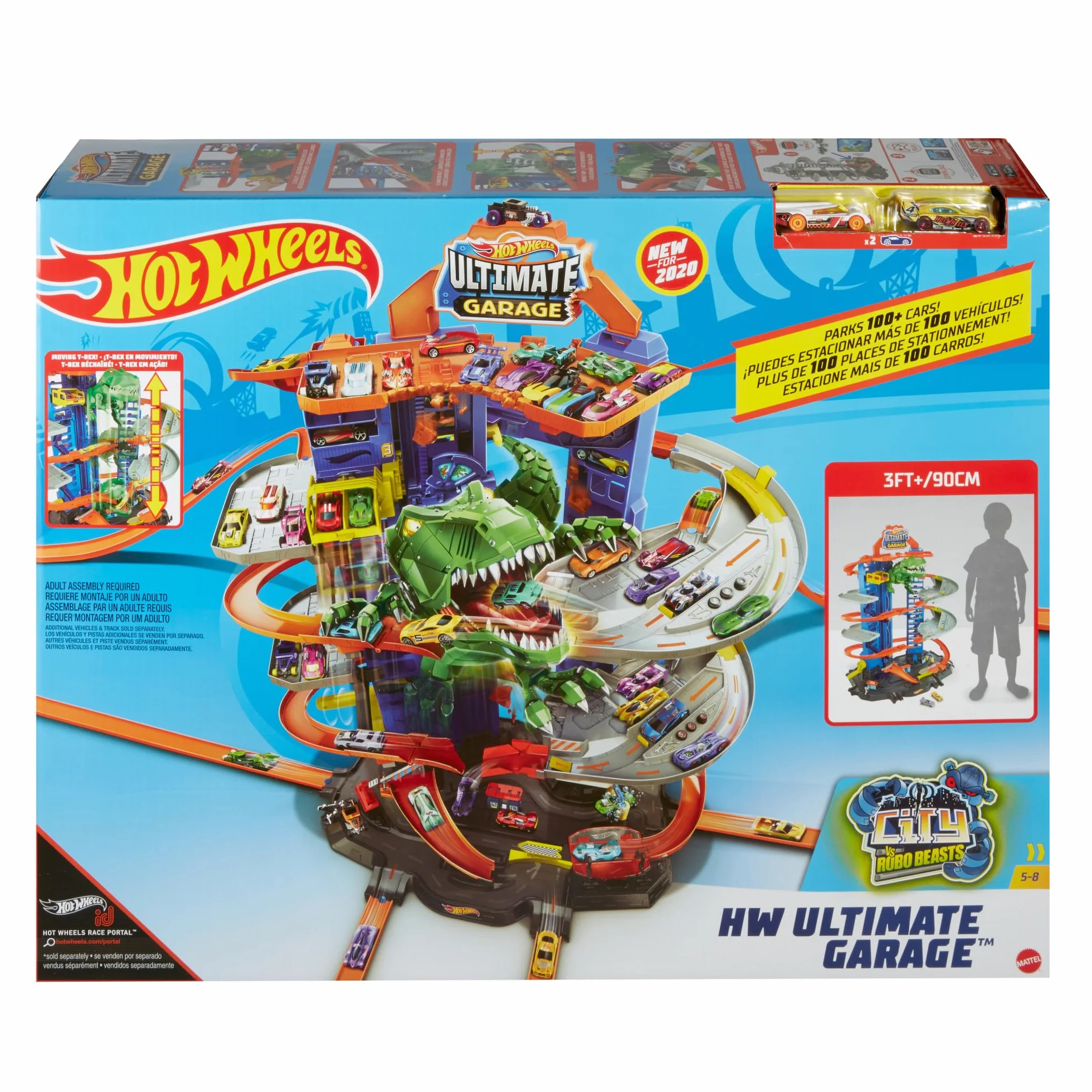 Hot Wheels Ultimate Garage Garaje Pista Coches Juguete Mattel GJL14