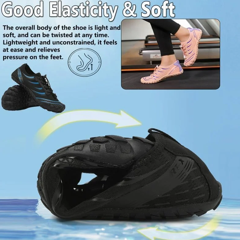 Zapatos Descalzos Hombre Mujer Barefoot Zapatillas Outdoor Secado Rápido Surf Calzado Playa Transpirable Antideslizante 37-46EU