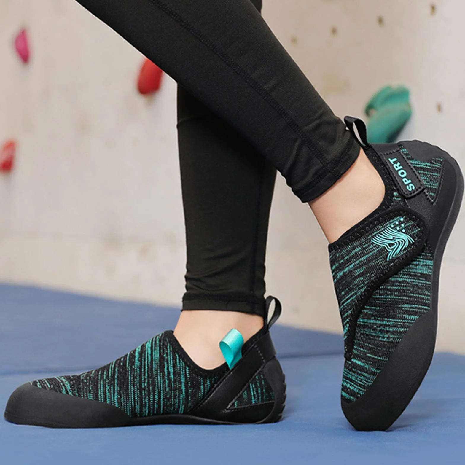 Zapatos de Escalada Pies De Gato Transpirables Ligeros para Niños Hombre Mujer Interiores y Exteriores