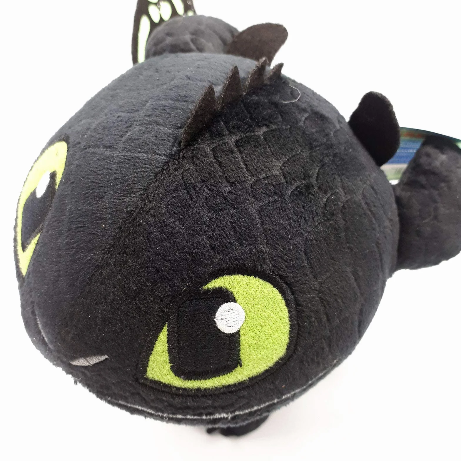 HTTYD Plush Dragon Desdentado Toothless Furia Nocturna Negro Furia 40cm Brilla en la Oscuridad