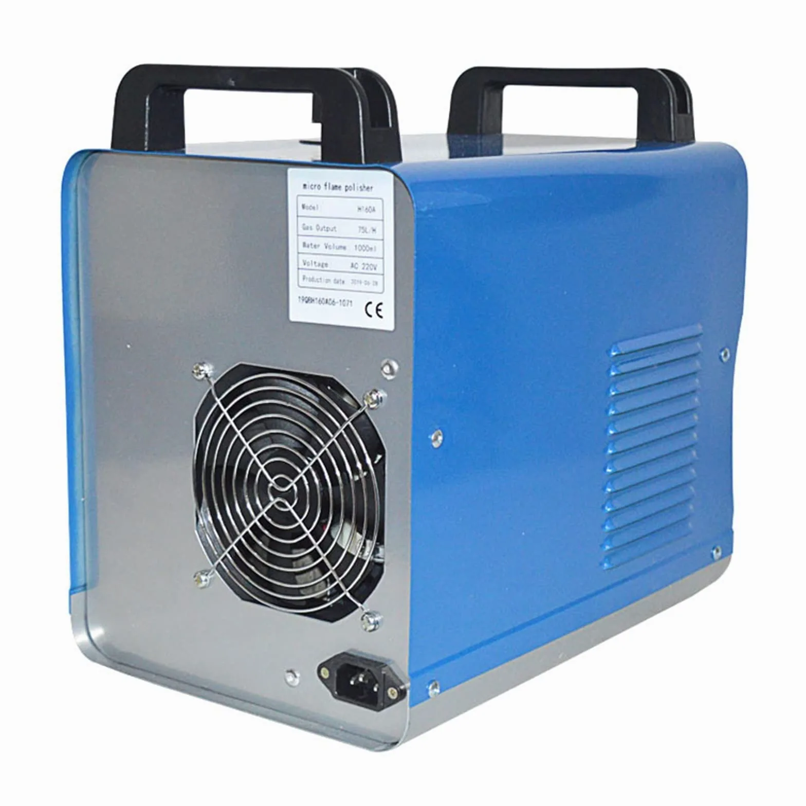 Máquina Pulidora De Llama Acrílica 75L/H, H160, Generadora Hidrógeno HHO, Cristal