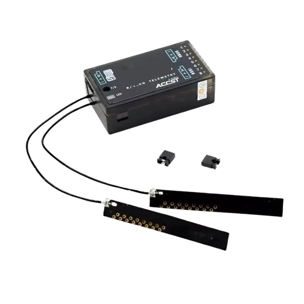 2025 para Receptor FR X8R de telemetría 8/16 Canales para RC, cuadricóptero y multicóptero Compatible con X7, X9D X12S