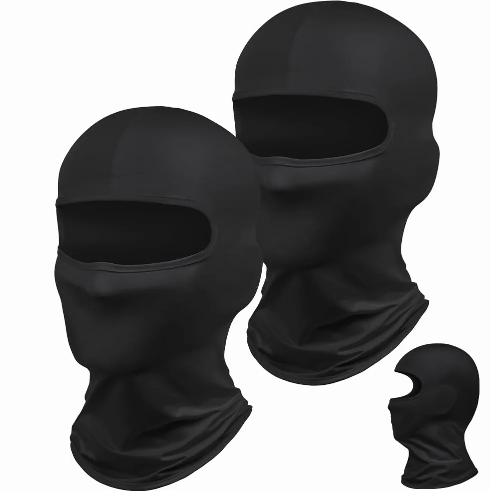 DiULi Pasamontañas Balaclava Hombre Transpirable Bufanda Motocicleta Verano Cuello Protector UV Esquí Multifuncional Anti Viento