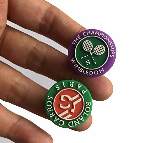 Amortiguador de raqueta de tenis antivibración, 2 unidades