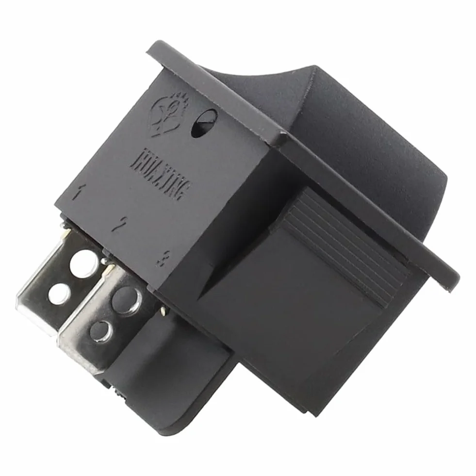 Interruptor de pie basculante para coches eléctricos para niños, control de reinicio del pedal del acelerador compatible con modelos de coche de 6 V y 12 V, pieza de repuesto de enchufe de 2