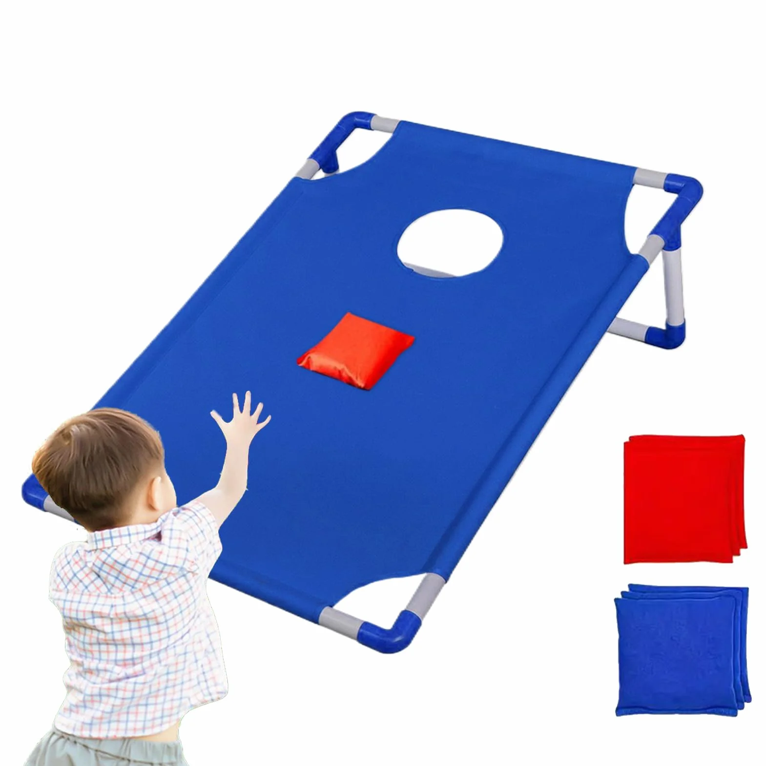 Juego De Cornhole Para - Juego De Palets Compacto Exterior | Divertido Juguete para Niños y Niña Cumpleaños Césped Jardín Trasero Playa Fiesta Interior