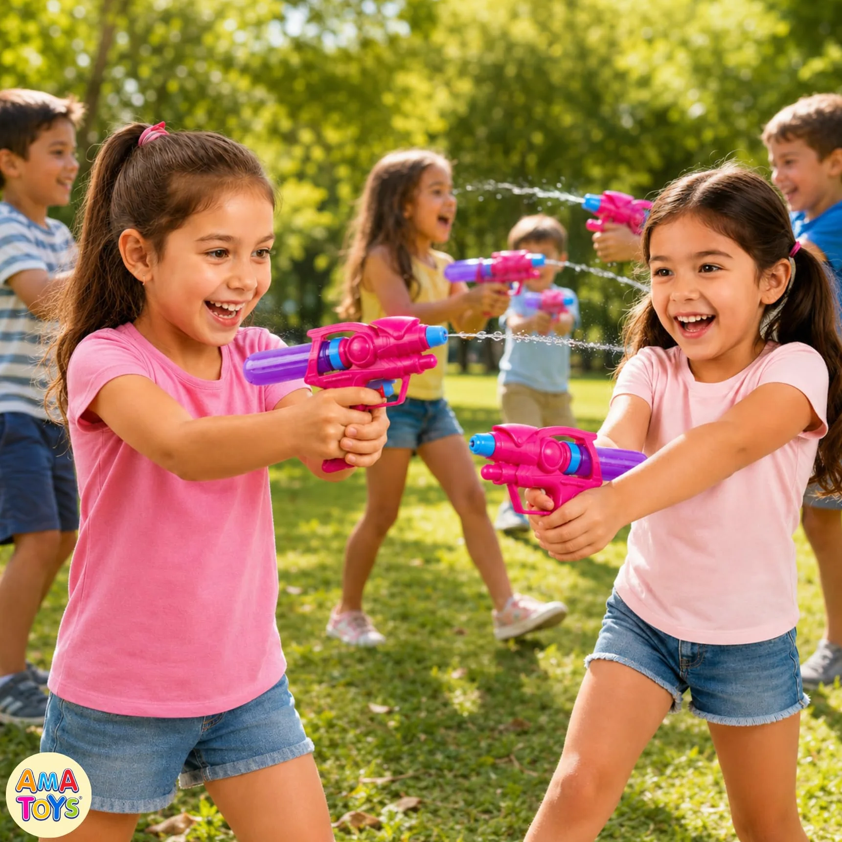 Pack de 36 Mini Pistolas de Agua para Niños - Juguete de Verano para Playa, Piscina y Jardín