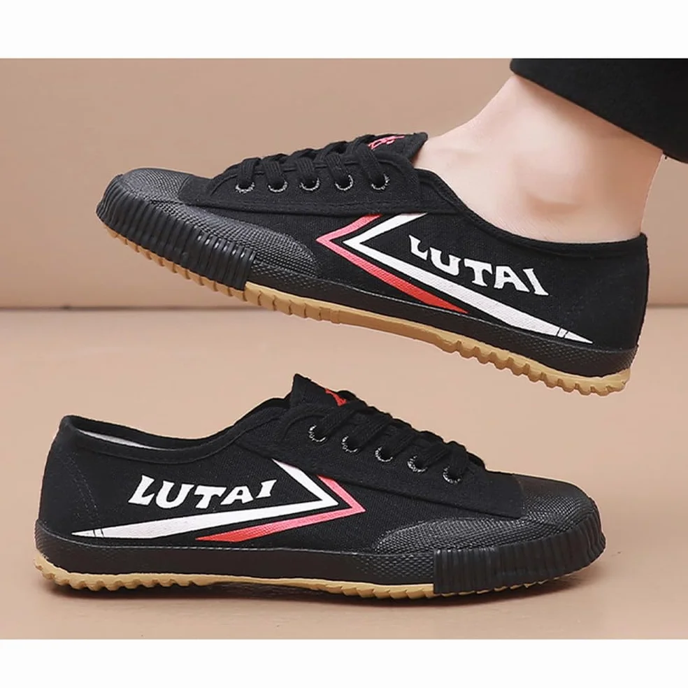 Zapatos de Artes Marciales para Hombre, Ligeros, Antideslizantes, Lona, Kung Fu