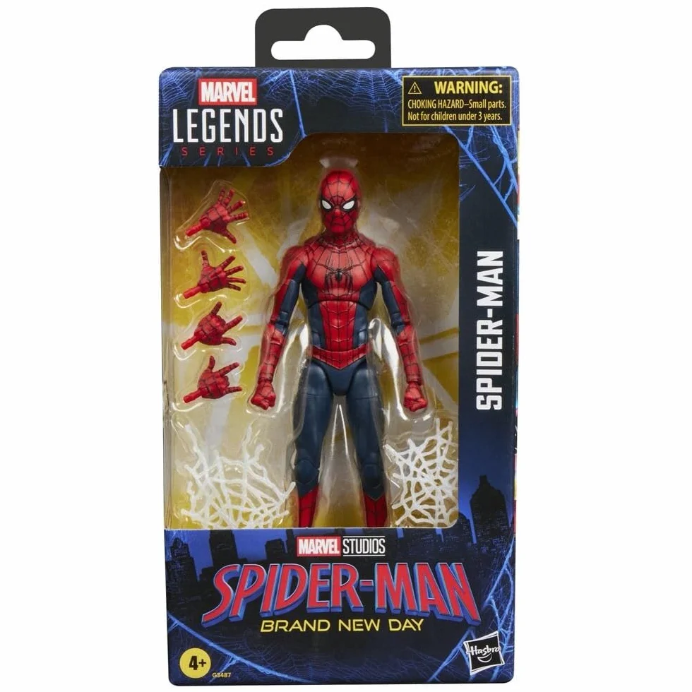 Marvel Legends Series, Spider-Man, Set de Figura Coleccionable Spider-Man Day de 15 cm
