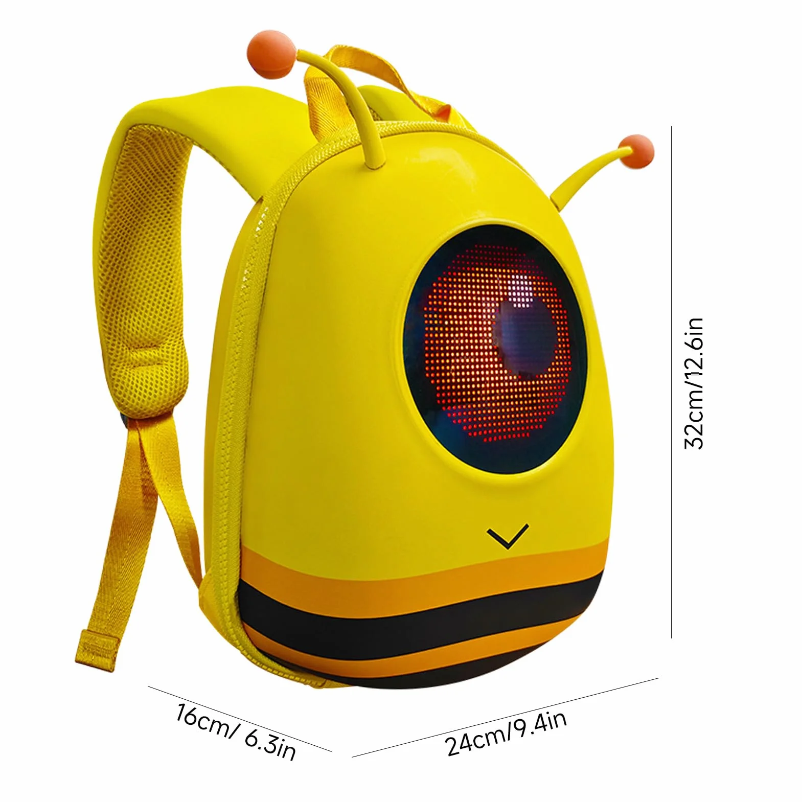 Mochila LED Deportes Al Aire Libre con Dibujos Animados 3D Impermeable para Niños