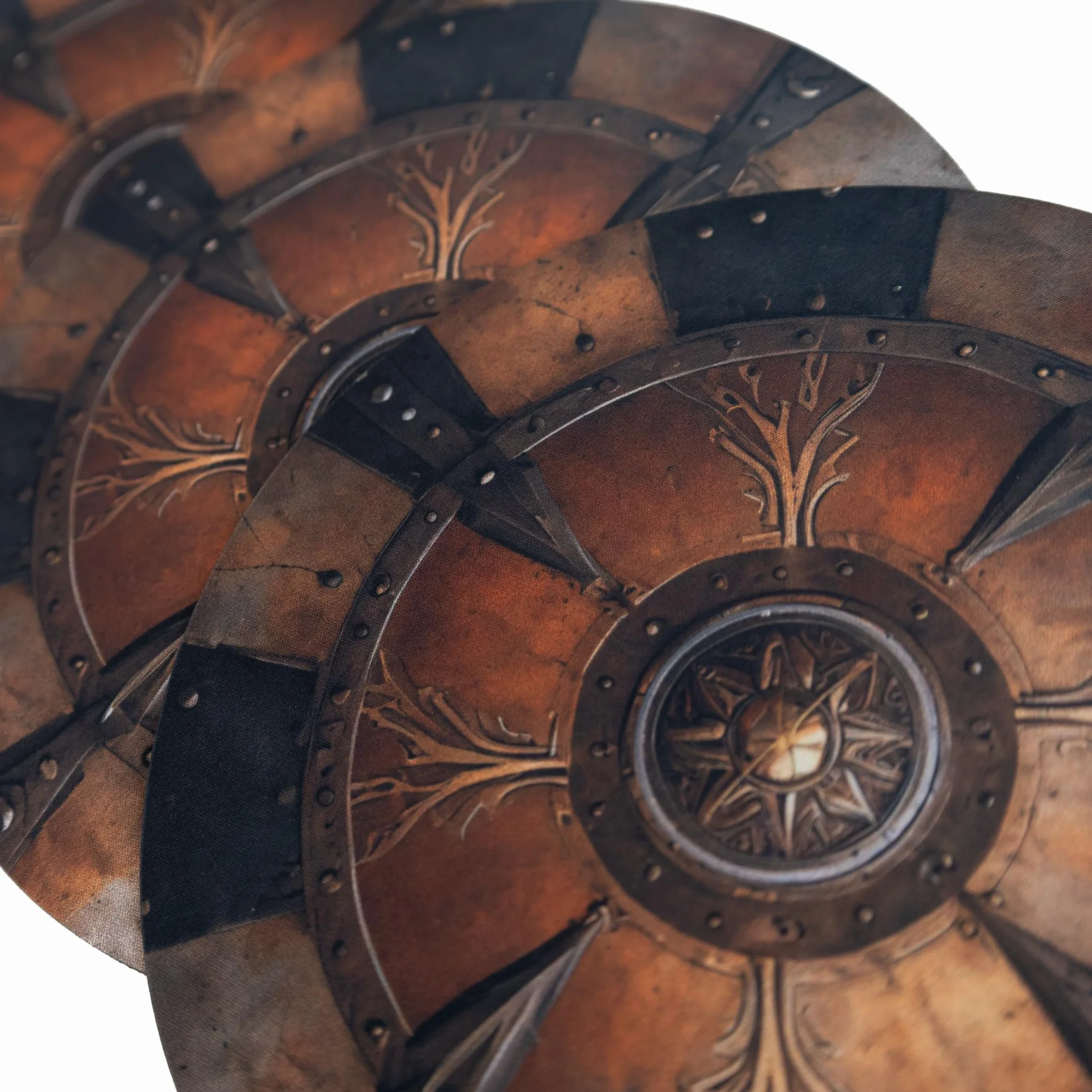 PLAYMATS Marcador de Goma para la Edad de Sigmar 4e – Old Gods Shield