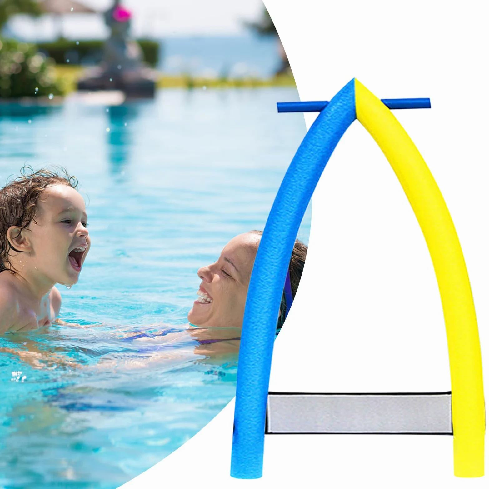 Fideos Piscina De Espuma Flotabilidad Natación Esponja Enseñanza | Fideos Churros De Piscina Flotadores De Natación De Esponja Para Enseñanza De Natación Juguetes Acuáticos Para Niños +6 Años