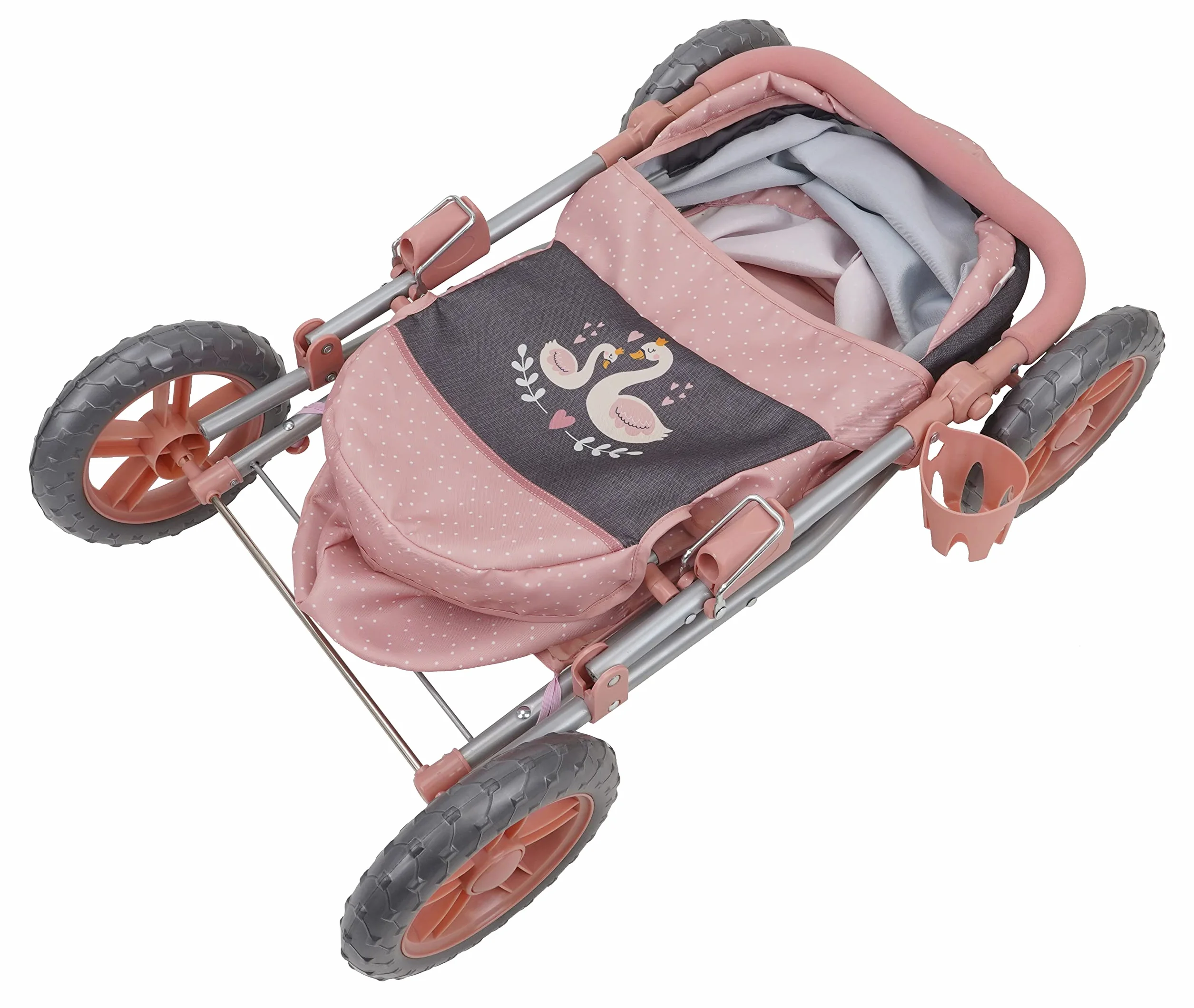 Cochecito para muñecas Little Swan 509, juego de 18 unidades, a partir de 3 años