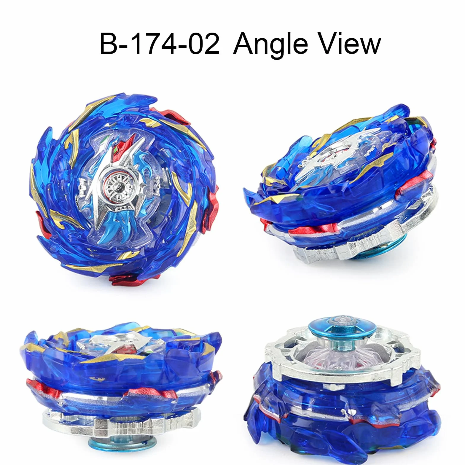 Peonzas de Batalla Gyros Set, 4D Battle Gyros Model Speed Gyros con, Juguetes clásicos Regalo para,(B-174-1+B-174-2)