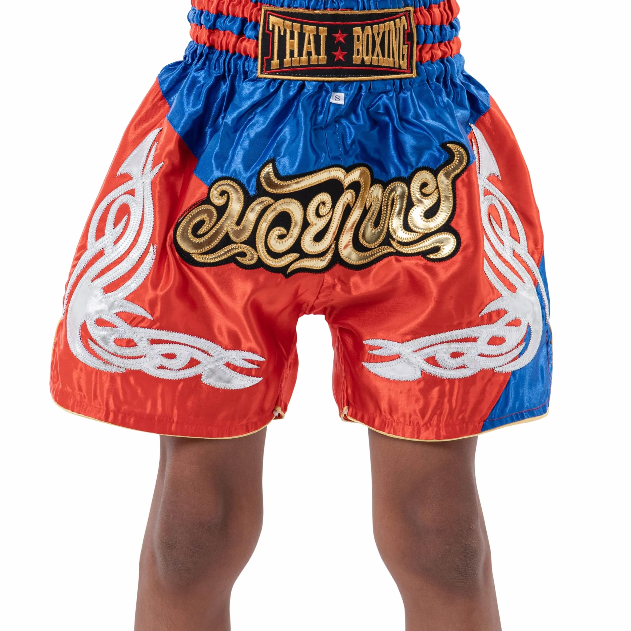 Pantalones Cortos de Muay Thai para Niños Boxeo Kickboxing MMA 2-12 Años
