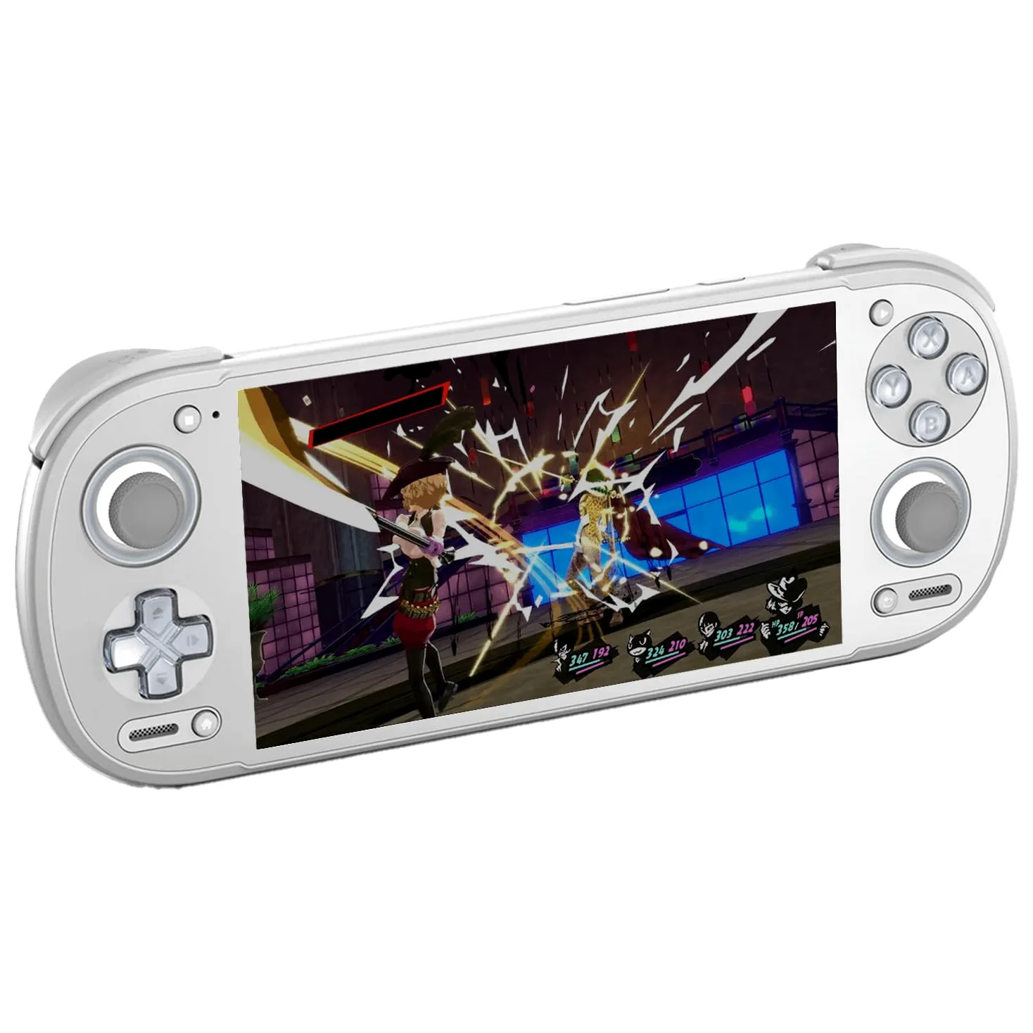 Retroid Pocket Consola de juegos de mano 6 - 5.5 pulgadas 120Hz 1080p pantalla AMOLED, procesador Snapdragon 8 Gen 2, 12GB RAM, 128GB Almacenamiento, Wi-Fi 7, 3D Hall Effect Joysticks, Consola de