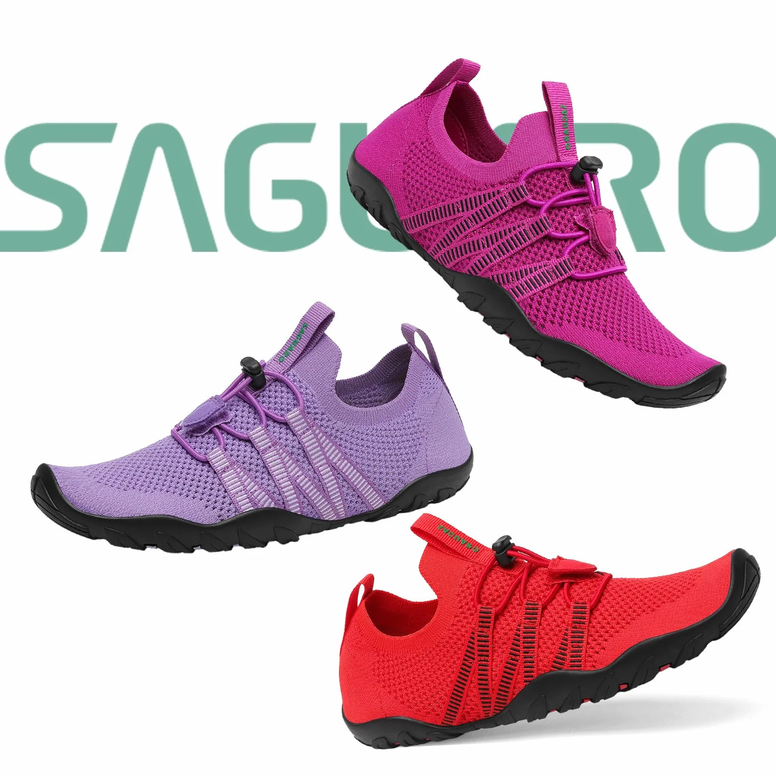 SAGUARO Zapatos de Agua Hombre Mujer Surf Antideslizante Secado Rápido