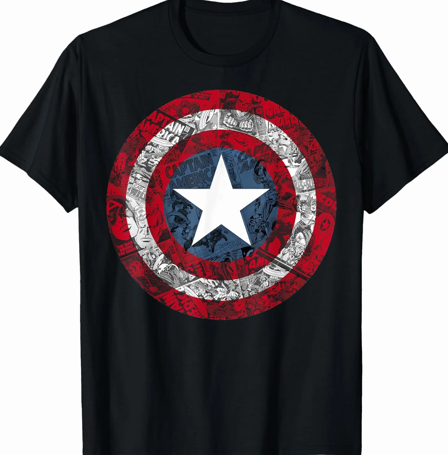 Marvel Captain America Avengers Shield Camiseta