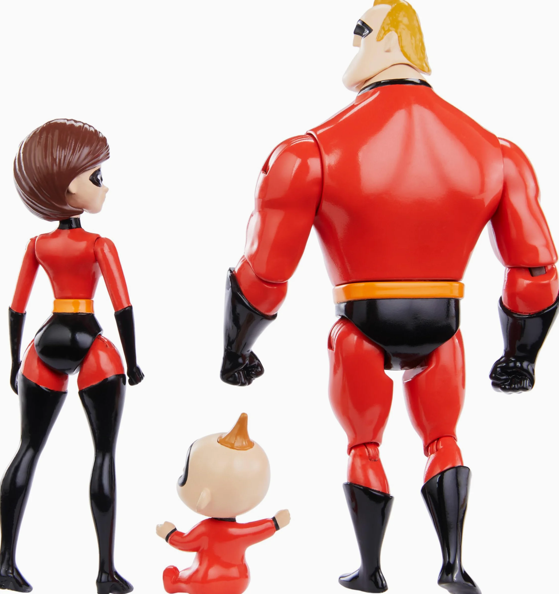 Mattel Disney y Pixar The Incredibles Storyteller Set con 3 figuras de acción, paquete de juguetes coleccionables súper familiares con Mr Incredible, Elastigirl y Jack-Jack