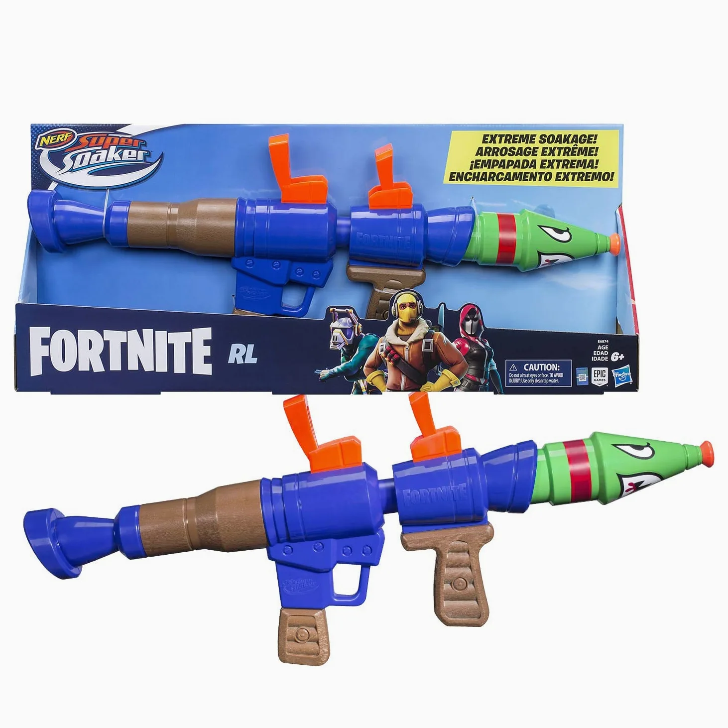 NERF Fortnite RL Super Soaker Water Blaster