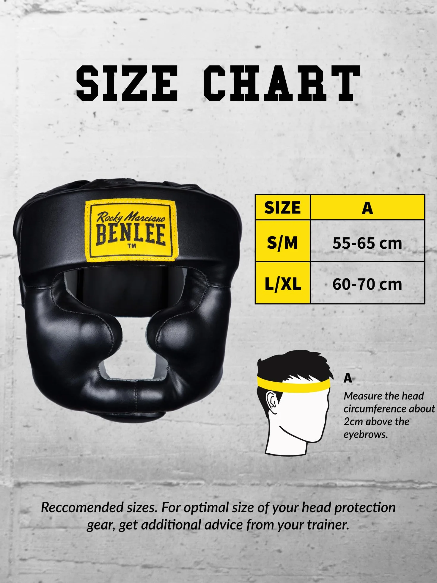 BENLEE Rocky Marciano Kopfschützer Full Protection Casco de Boxeo