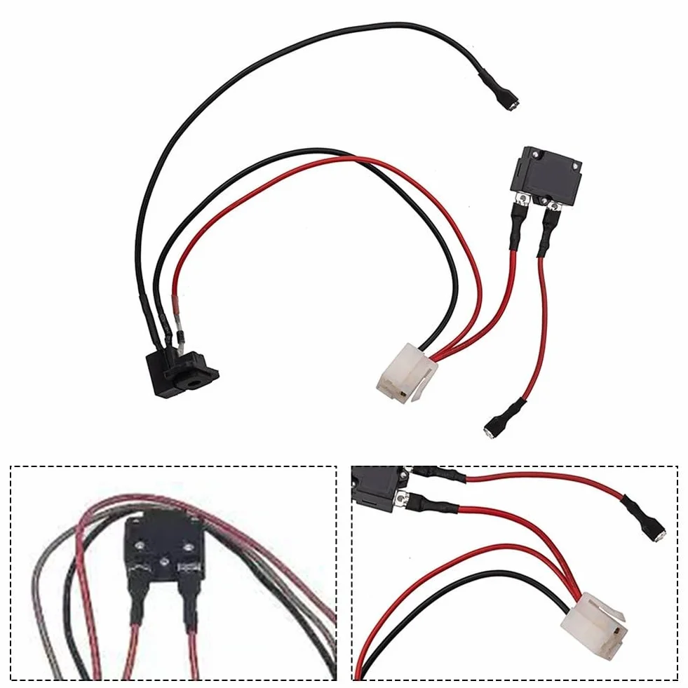 Interfaz de cargador de coche eléctrico para niños, caja fuerte y enchufe para modelos de 6 V, 12 V, 24 V (A)