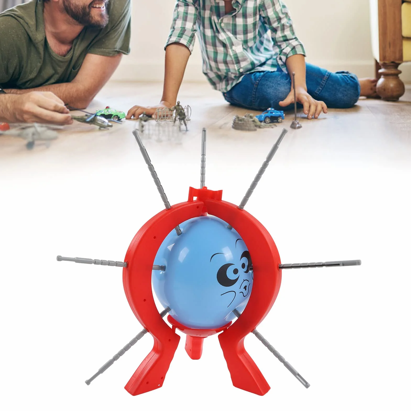 Dilwe Juego de RáFaga de Globos, Juguete de Pinchazo de Globo Interactivo para Fiesta de niñOs de Escritorio, Juego de Mesa para niñOs de 8 añOs en Adelante