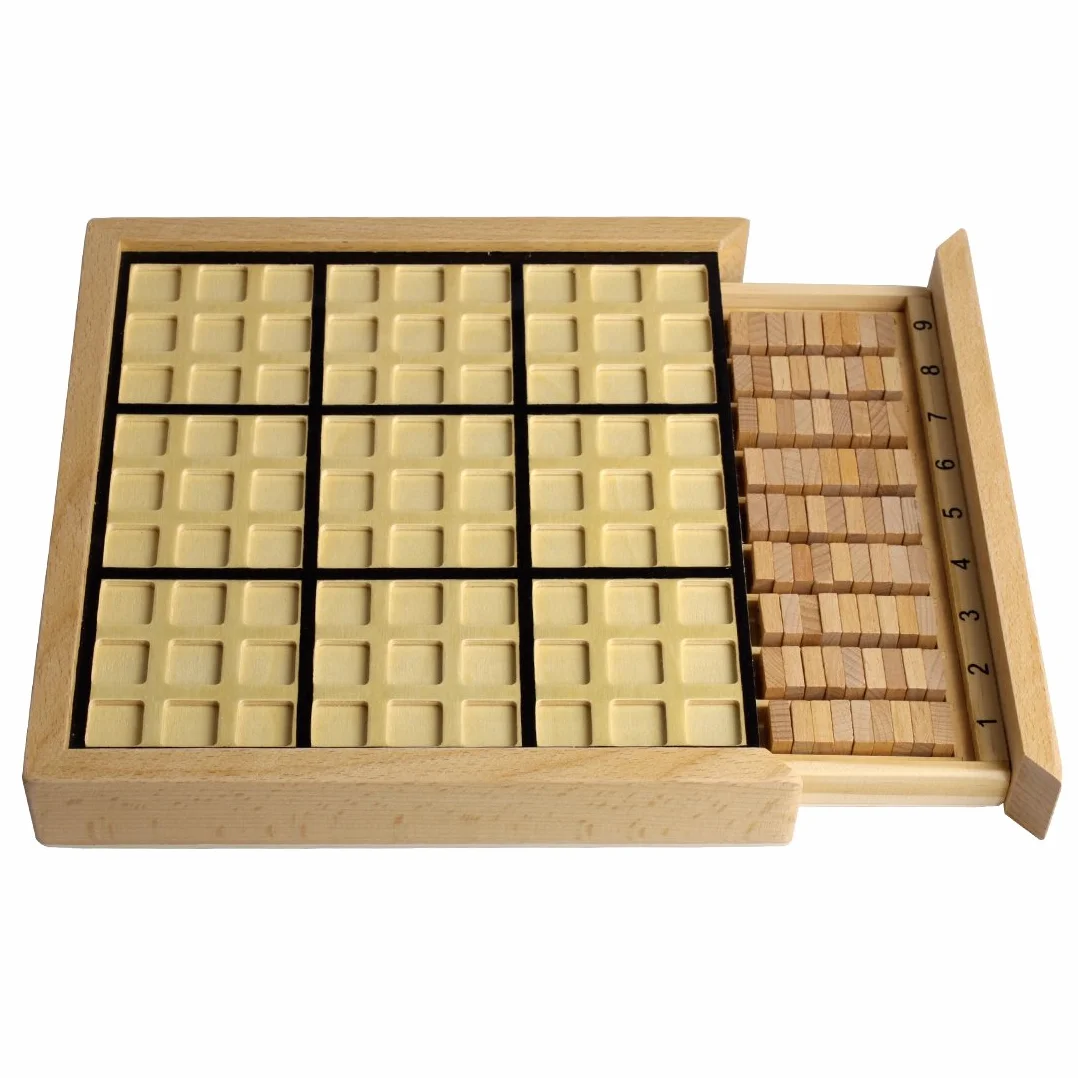 Andux Zone Sudoku Puzzle con Cajón SD-02 Negro