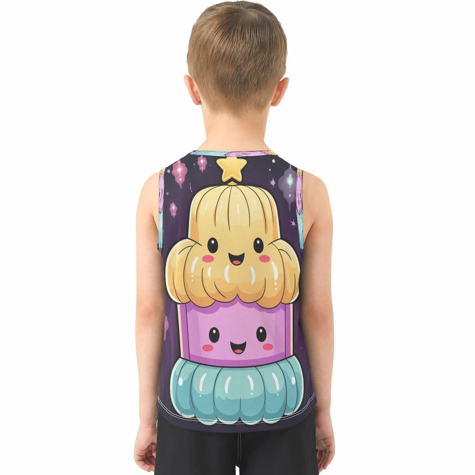 Doodle Lindo Medusas Animales Camisetas Sin Mangas Tank Top para Niños Jóvenes